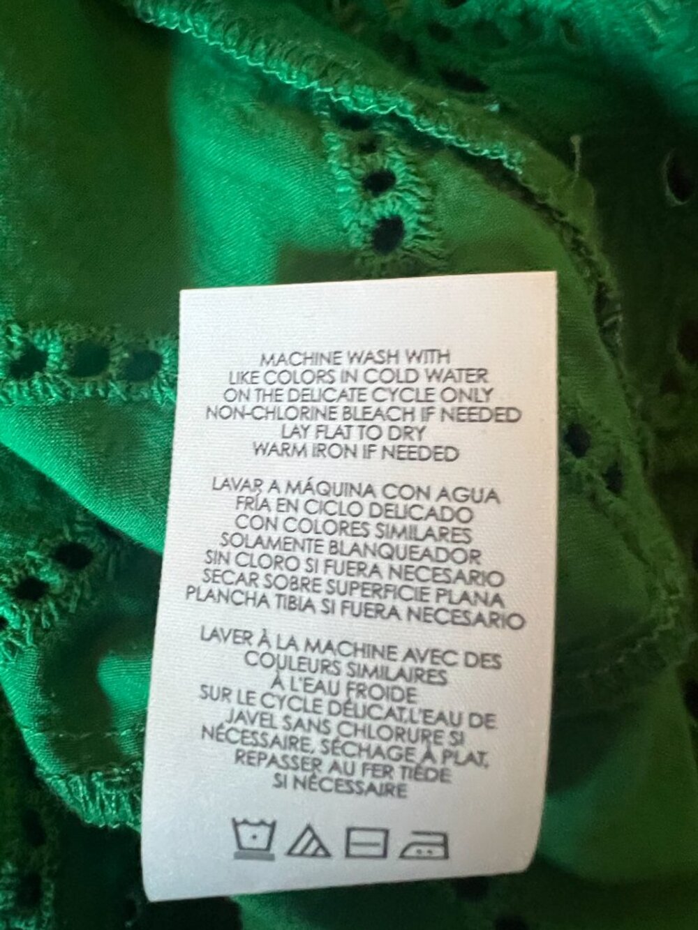 Cabi Green Sleeveless Blouse - Womens Size Medium - Picture 8 of 8